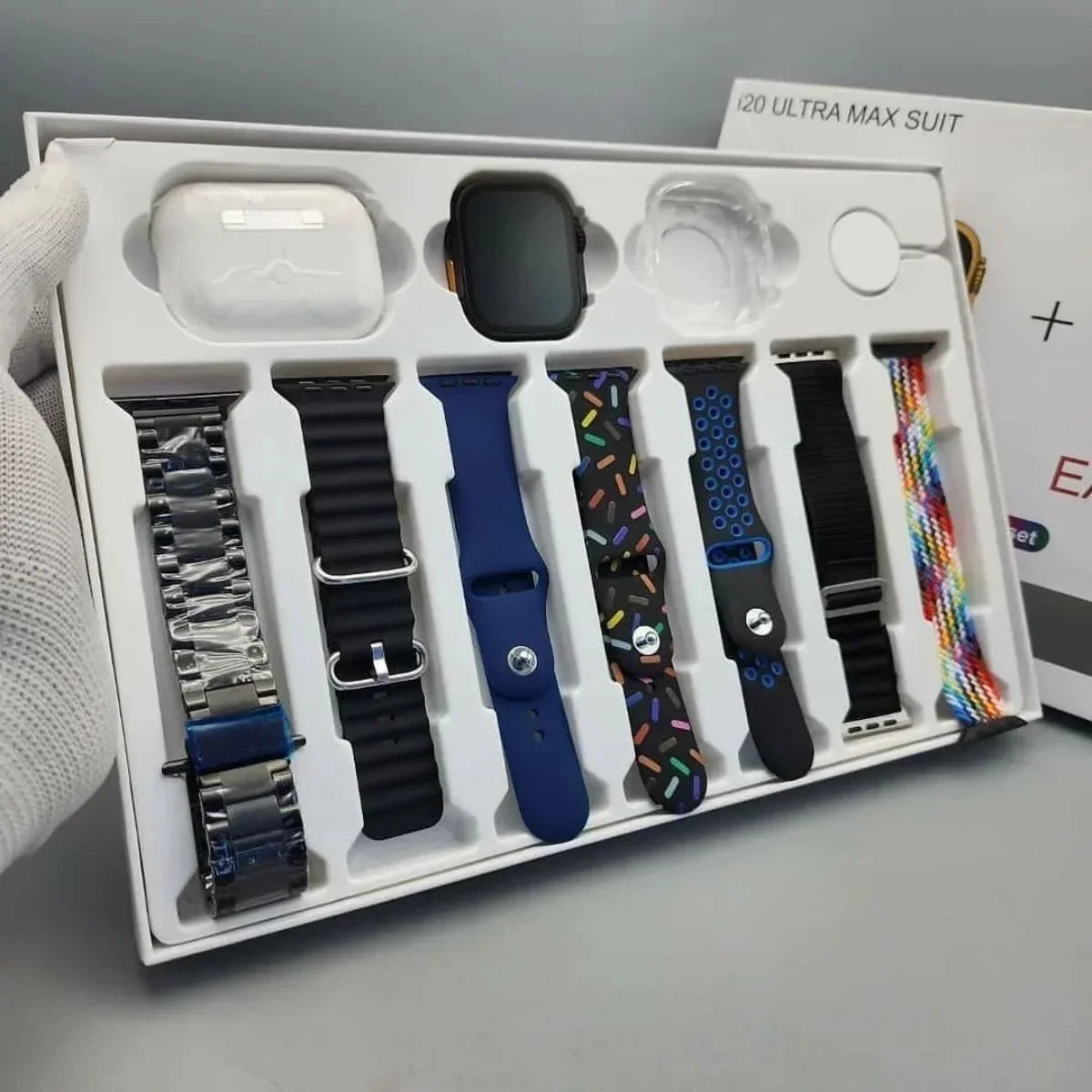 i20 Ultra Max 10 IN 1 Suit Smart Watch