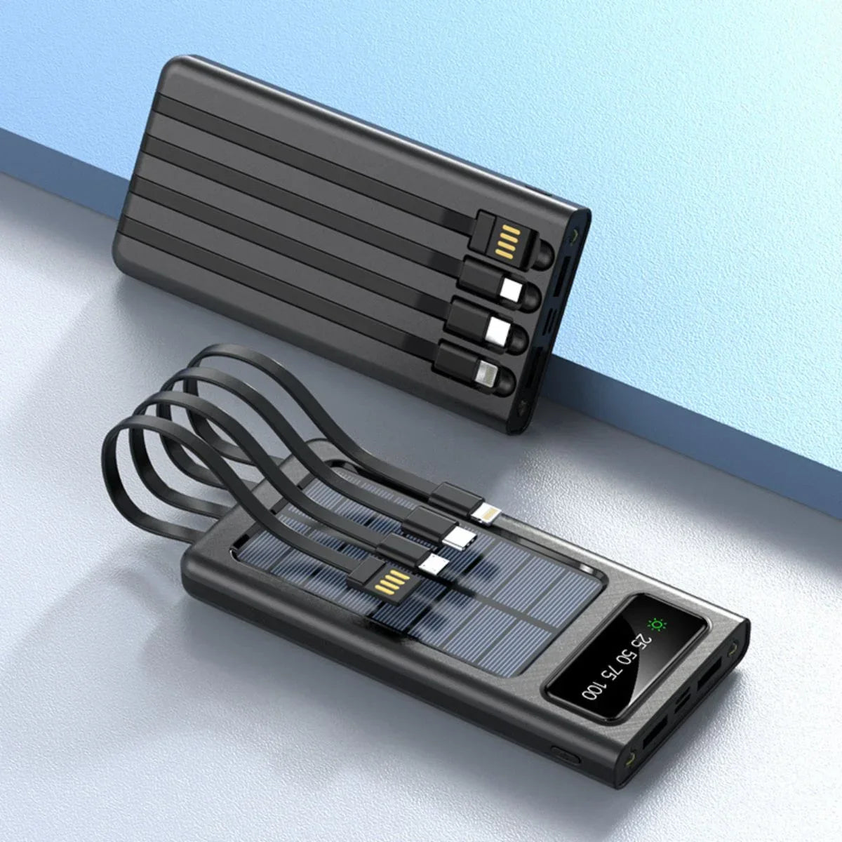 QTech Power Bank Q114 10000 Mah SOLAR