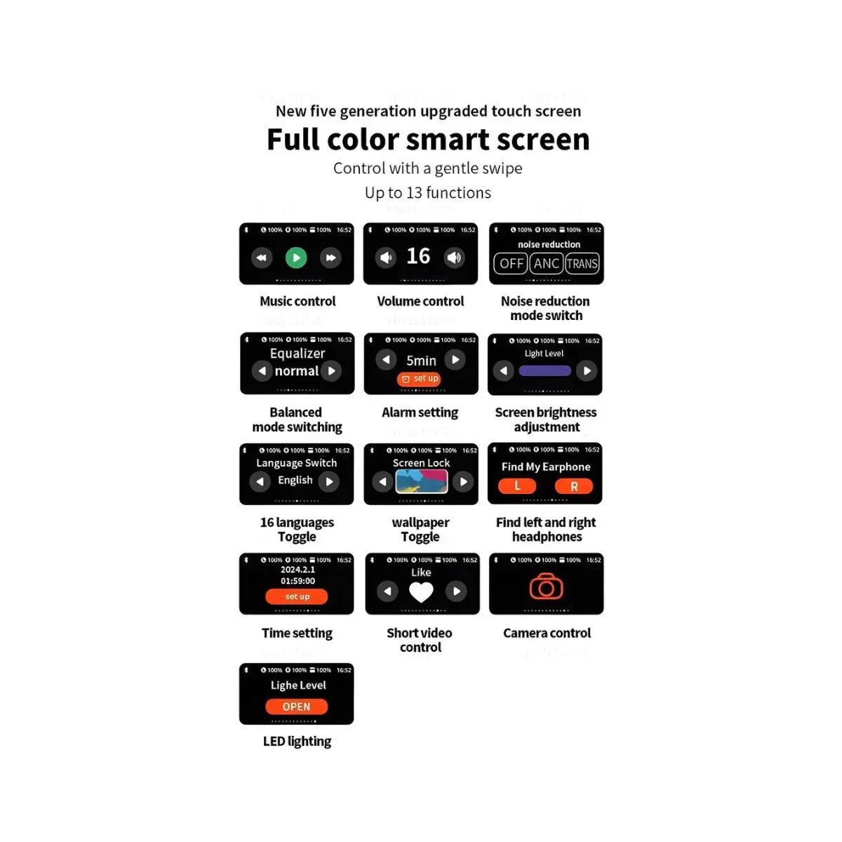 A9pro airpods pro 2 touch screen