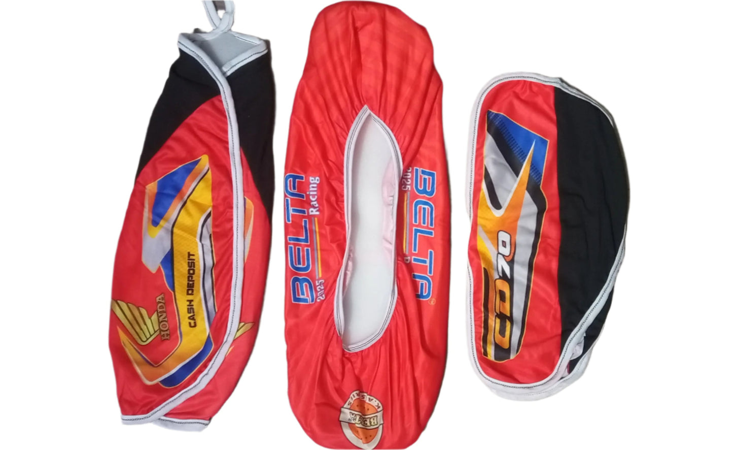 HIGH QUALITY 70 BIKE FOAM COVER 4 PCS KIT TANK COVER SEAT COVER SIDE COVER MULTICOLOR