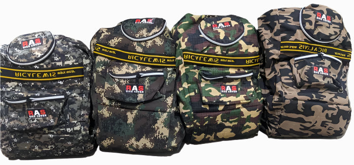 GS Suzuki 150 bike cover seat & tank cover Anti Scratch Foam cover Commando Multi color 4 pocket 150 cover