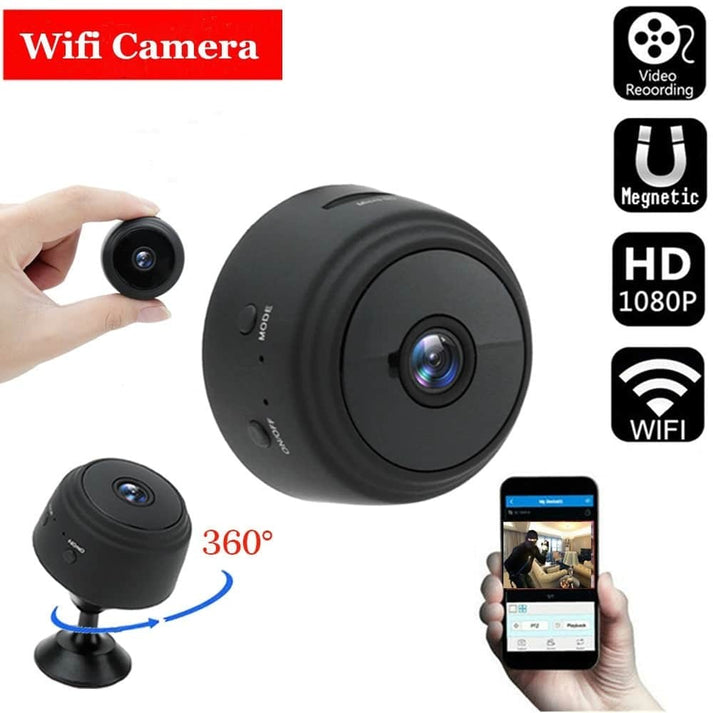 Mini Wifi Camera With A9 Surveillance Security