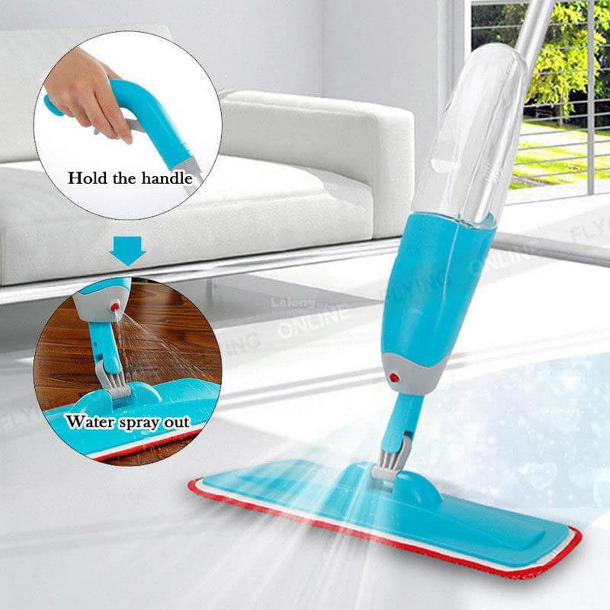 Healthy Spray Mop Flat Mop Floor Cleaner