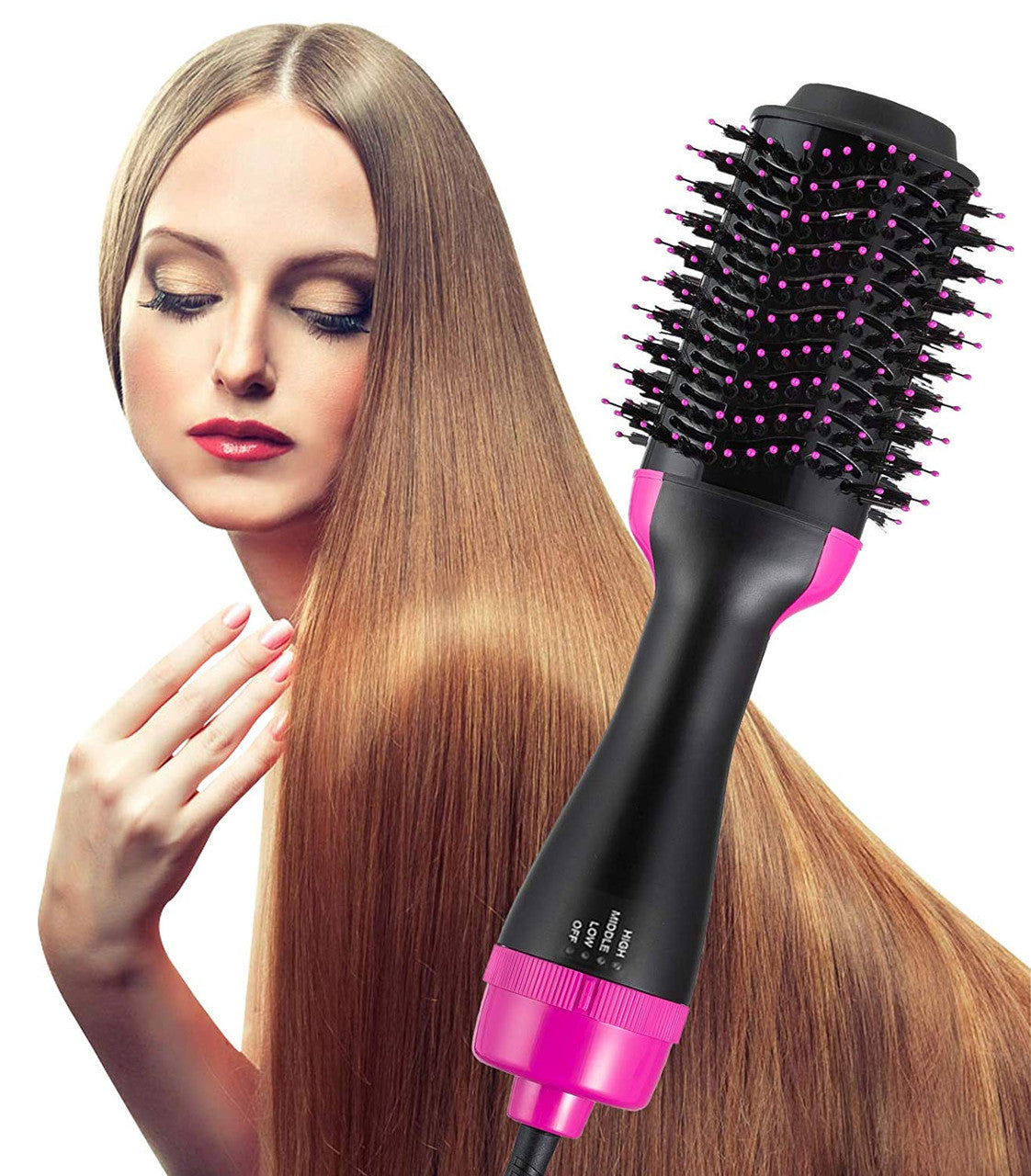 One-Step Hair Dryer And Volumizer with Hot Air Brush Dry