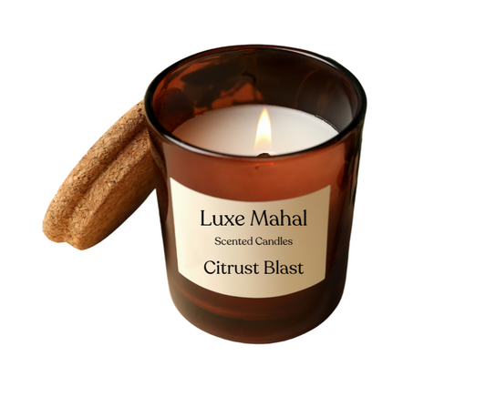 Citrus Blast Scented Candle Premium