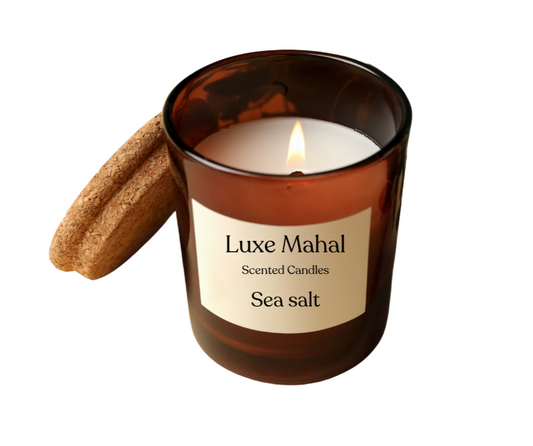 Sea Salt Scented Candle Premium