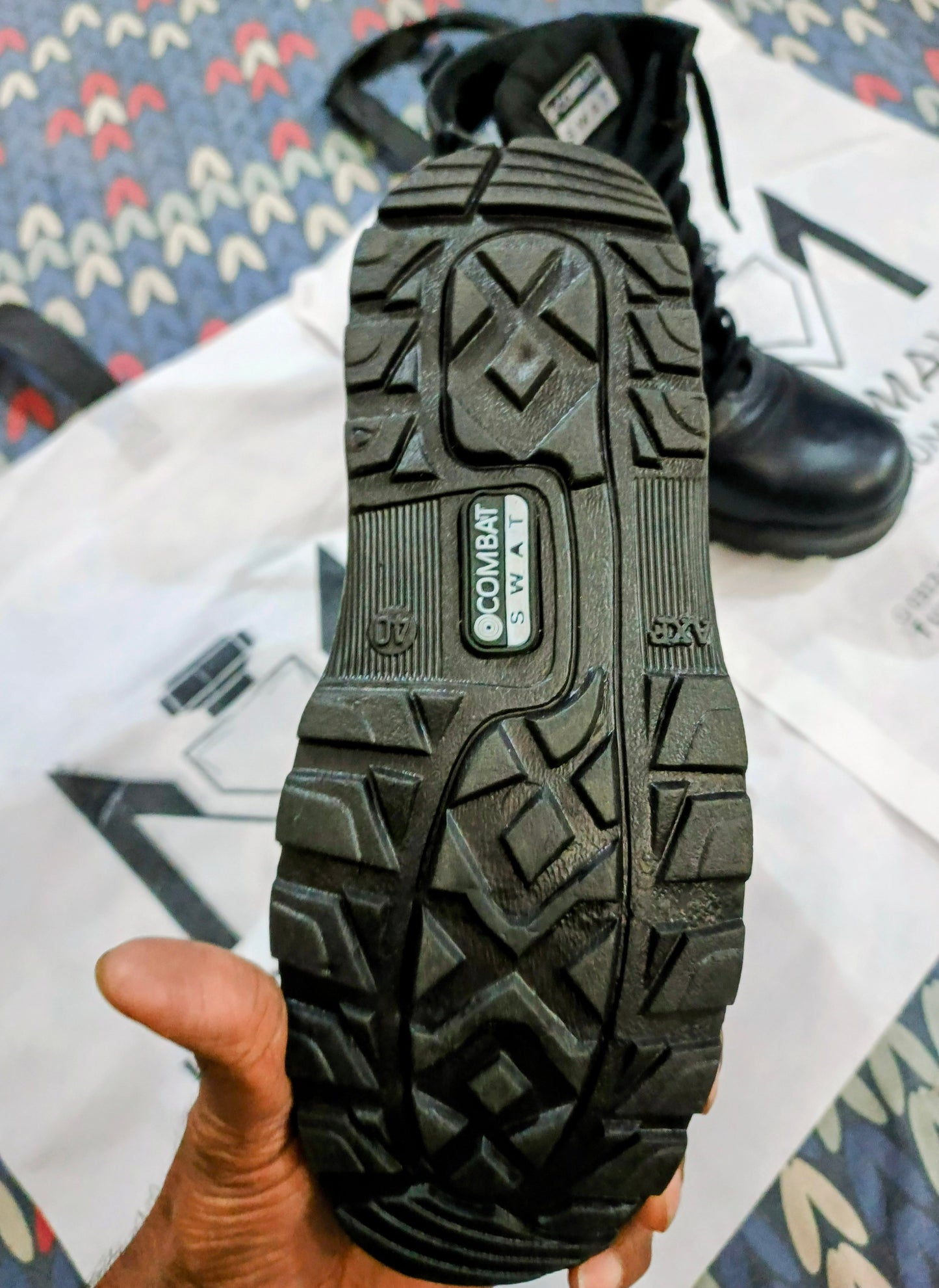 SWAT Hiking Shoes Military Style Tactical Long Shoes Commando Shoes