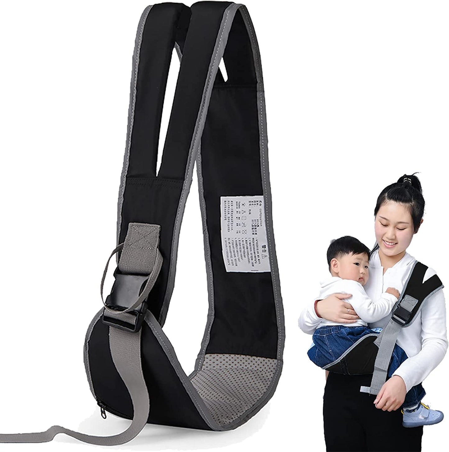 Baby Carrier Sling Wrap Ring,Soft Infant Baby Carriers for Newborn Toddler