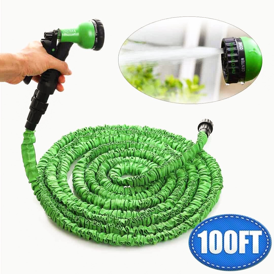 Expandable Flexible Garden Hose Spray (100 Ft)