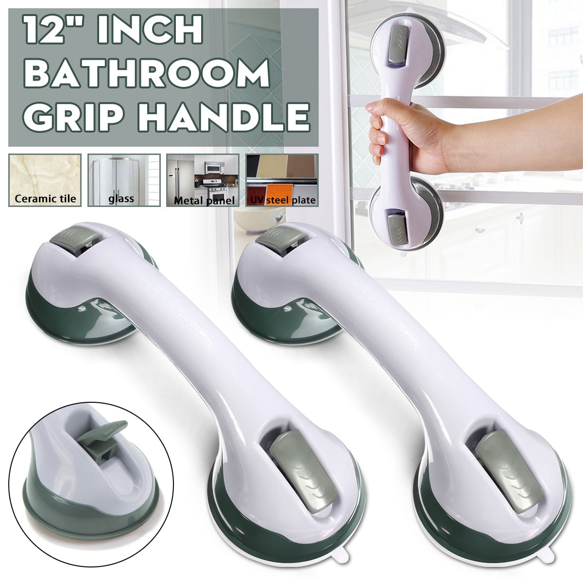 Bathroom Safety Helping Handle Anti Slip Support for Toilet Bathroom Shower