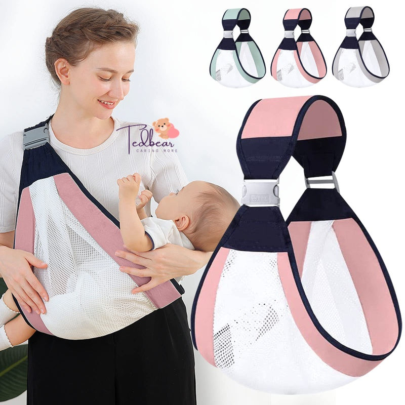 Baby Carrier Sling Wrap Ring,Soft Infant Baby Carriers for Newborn Toddler