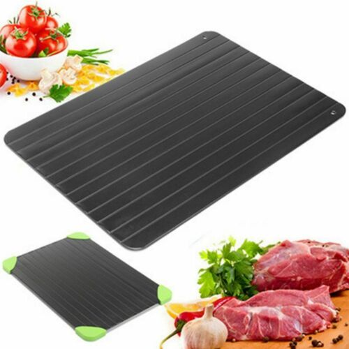 FOOD DEFROSTING TRAY FOR FROZEN FOOD, THAWING PLATE FOR FASTER DEFROSTING MEAT
