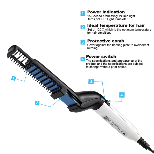 Beard Straightening Comb
