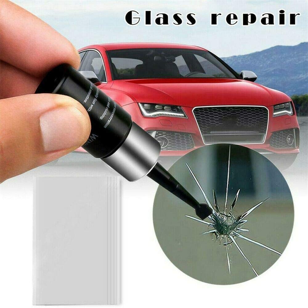 Automotive Glass Nano Repair Fluid Car Window Glass Crack Chip Repair Tool Kit