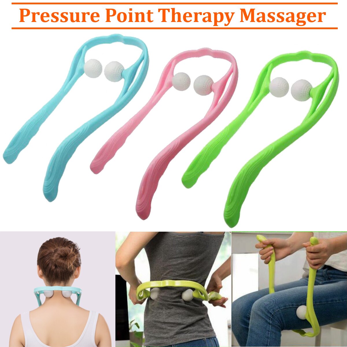 HAND SHOULDER BODY NECK SELF MASSAGER