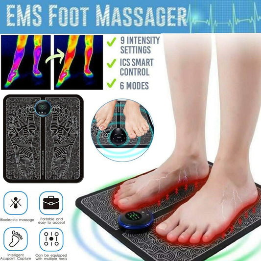 Electric EMS Foot Massage Pad