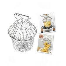 12 In 1 Foldable Stainless Steel Fry Chef Basket