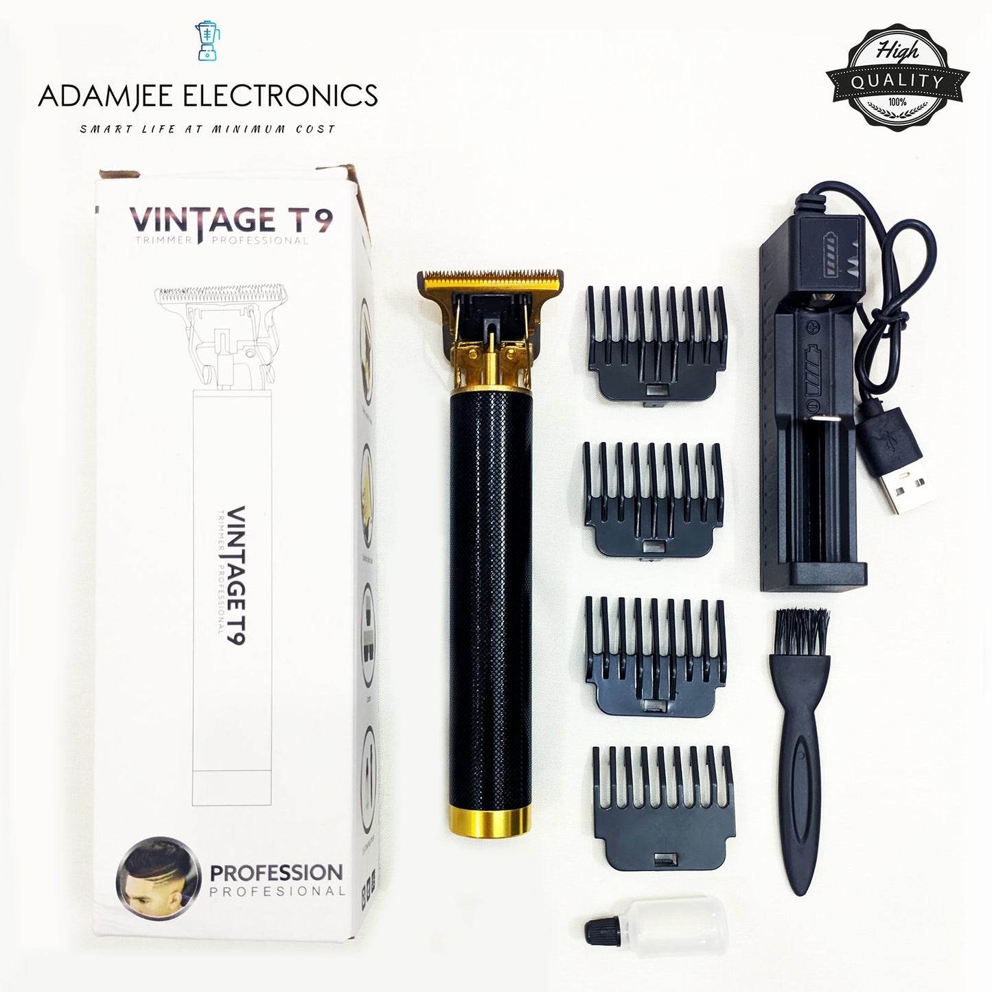 Vintage T9 Hai r Cutting Machine,Hair Clipper Trimmer Vintage T9, Beard Trimmer Blade hair Trimmer