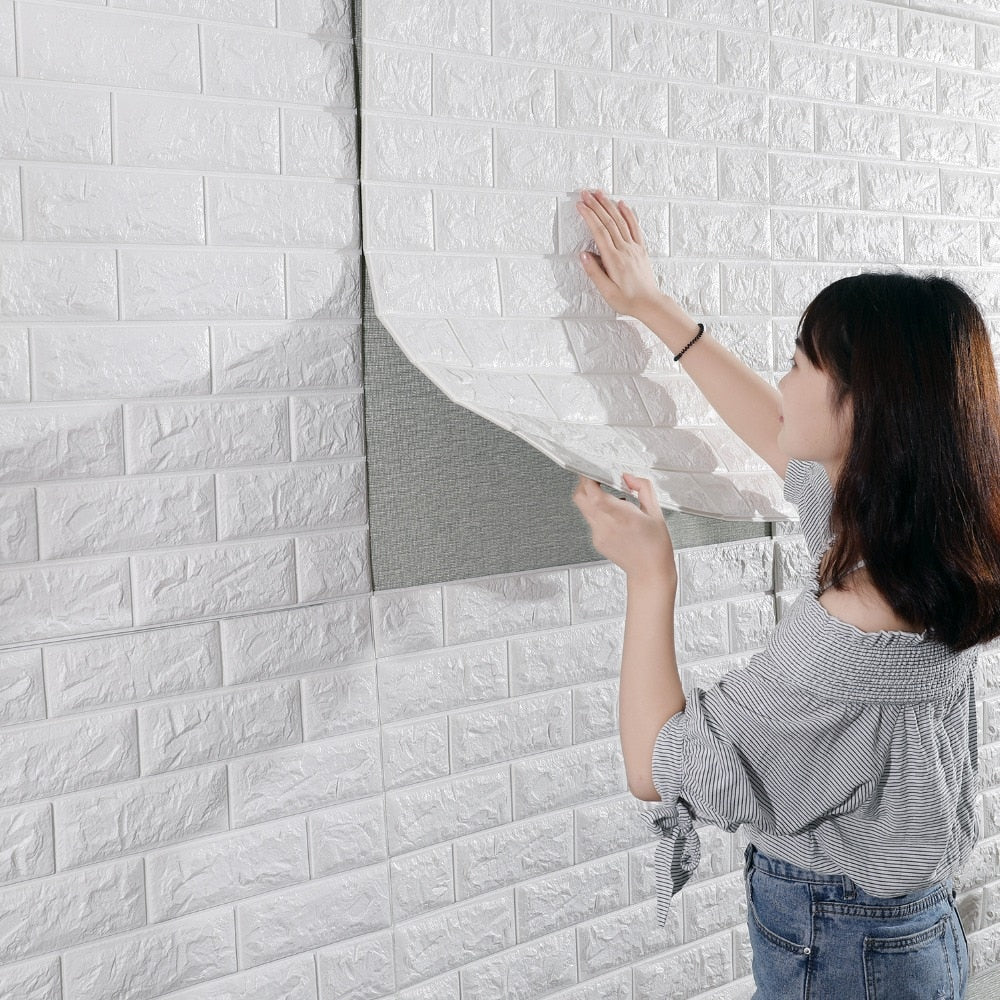 3D wall bricks sticker, Wall Foam