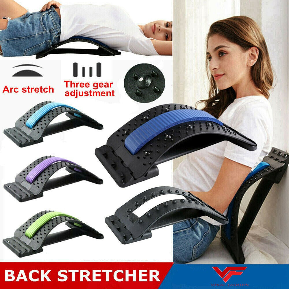 Back Stretching Massage Stretcher Fitness Equipment