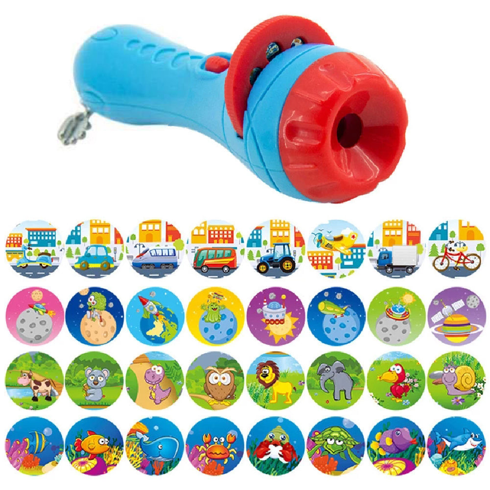 Kids Slide Projector Flashlight Projection Light