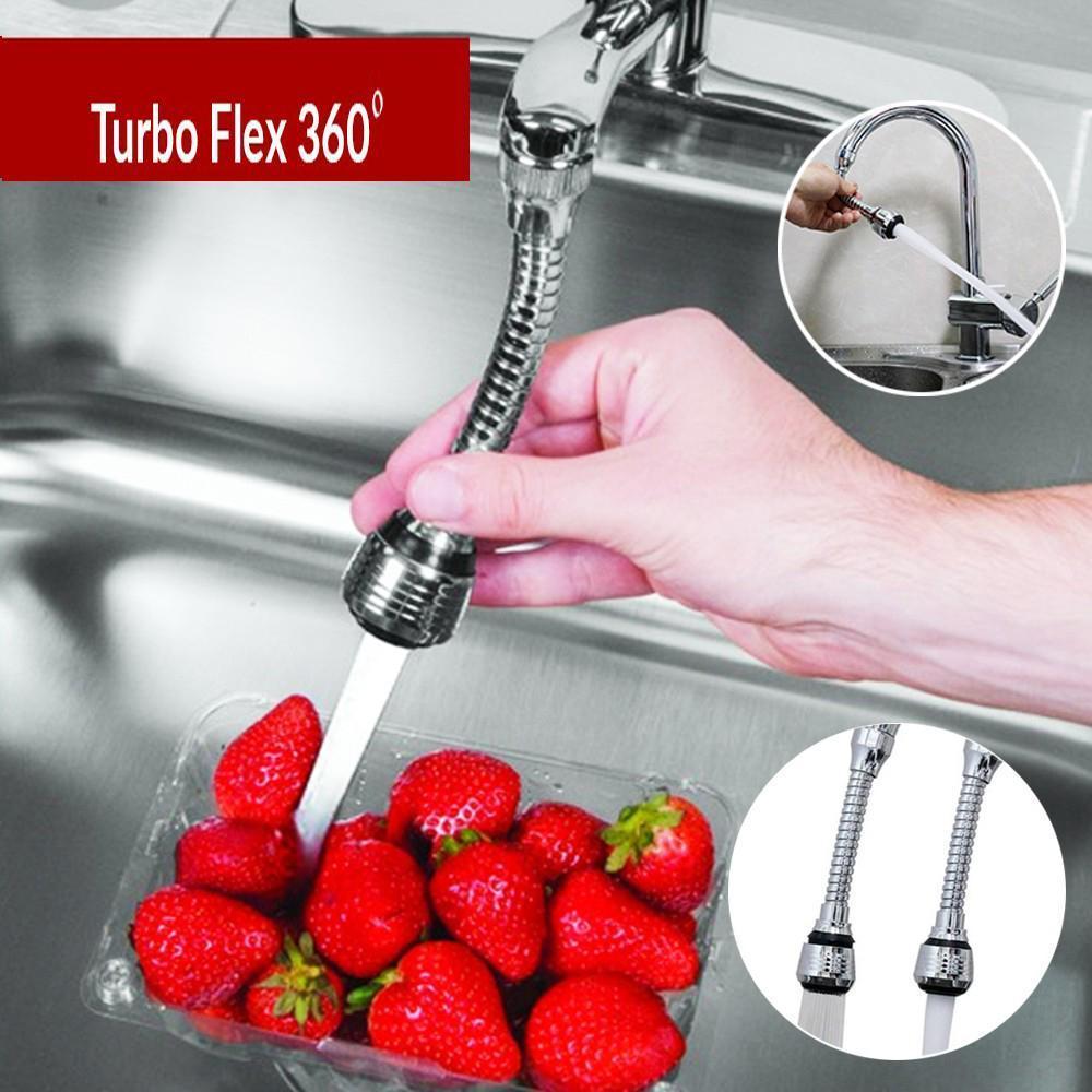 Turbo Flex Flexible 360 Faucet Sprayer