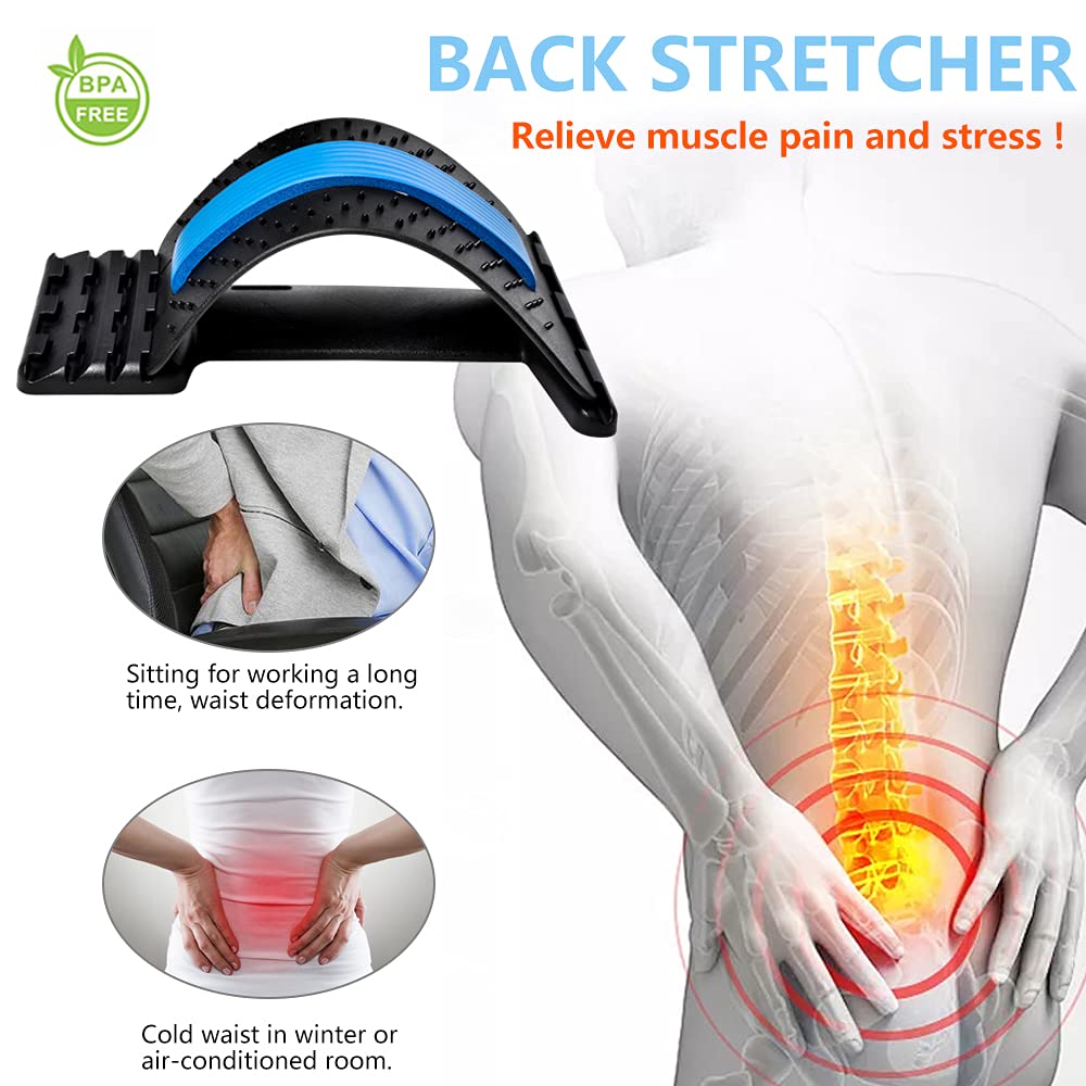 Back Stretching Massage Stretcher Fitness Equipment